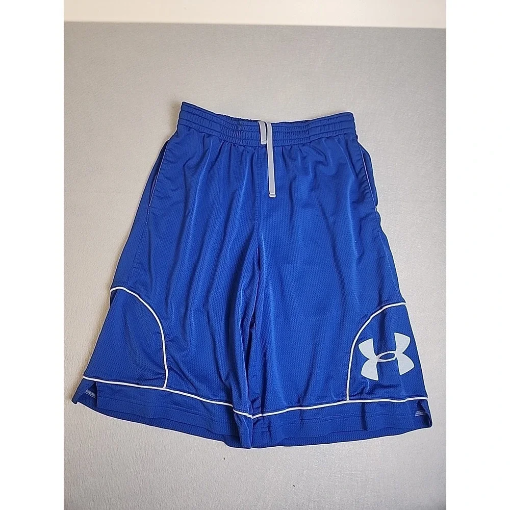 Mens Under Armour UA Perimeter Athletic Shorts Mens Size L, Royal Blue